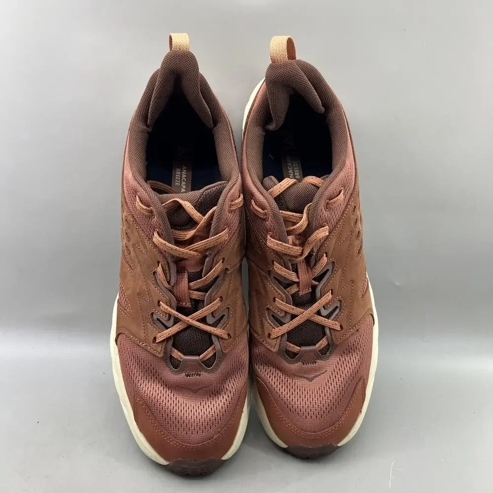 Hoka One One Anacapa Breeze Low Shoes Men Size 12 Copper Trail Comfort Sneakers